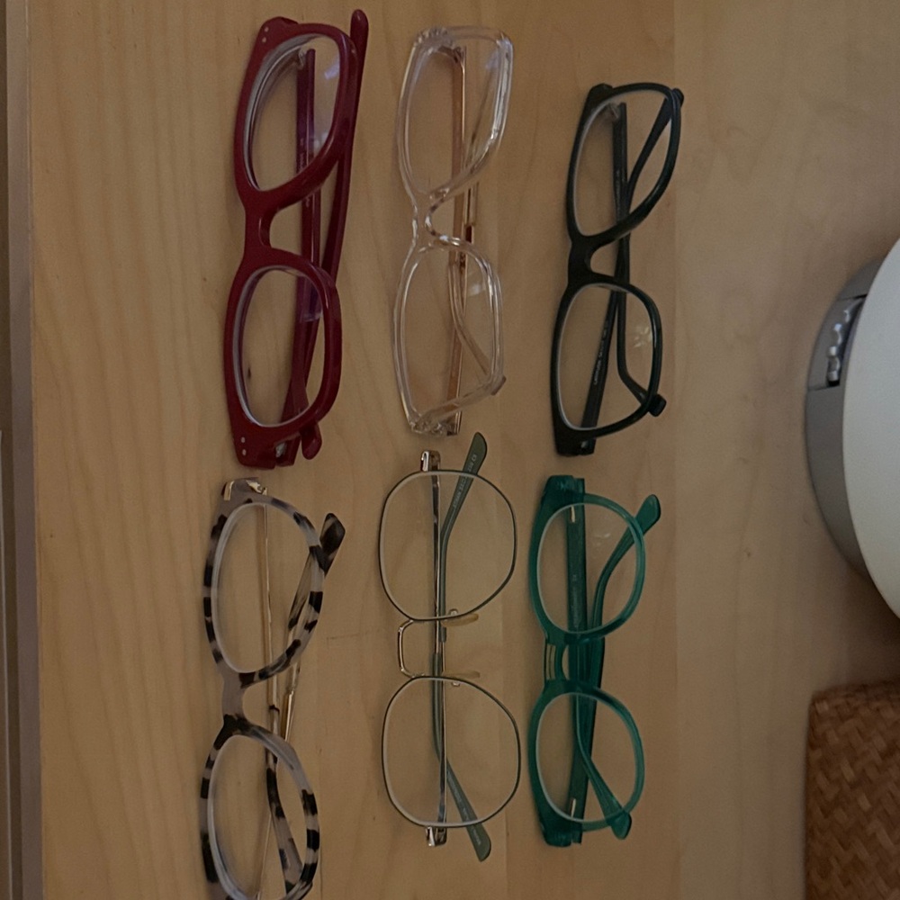 Set of Six Eyeglasses - Picture 2 of 6